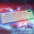 MILANG K6 Mechanical Technology Professional Polychromatic RGB Backlit Gaming Waterproof Mechanical Keyboard - Black. 