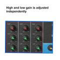 Console Mixer Small Mixer 4-Way USB with Sound Card Special Effects Bluetooth US Plug. 