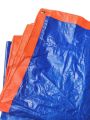 9 ft. X 12 ft. Tripaal / Tripal / Tarpaulin / (Waterproof, Durable) 9 X 12 Tarpaulin त्रिपाल Orange Blue Colour. 
