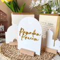 3Pcs/set Durable Moon Star Castle Ramadan Table Decoration Ornament for Ramadan Islamic Tabletop Decor Acrylic Party Home Eid Mubarak Decor. 