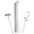 OUMERY Electric Milk Frother Hand Mixer Stainless Steel Electric Egg Whisk Handheld Mixer for Coffee Protein Cooking Baking. 