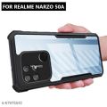 Realme Narzo 50A Phone Case Soft Casing Soft Case Back Clear Hard Cover Camera Protection Phone Case. 