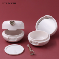 DISICHEN Fashion 1Pcs 20g White Lip Film Bottle Lip Film Box with Brush Lip Balm Empty Bottle. 
