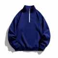 New Cool Chain Comfortable Terry Cotton Quarter Zip Sweatshirt For Men. 