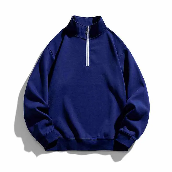 New%20Cool%20Chain%20Comfortable%20Terry%20Cotton%20Quarter%20Zip%20Sweatshirt%20For%20Men%20-%20Image%205