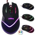 Leishe X30 Revolve RGB Gaming Mouse 2400dpi Razer design. 