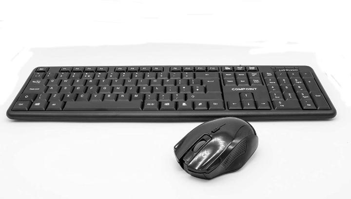 Compoint Full Sized WIRELESS Keyboard - Black