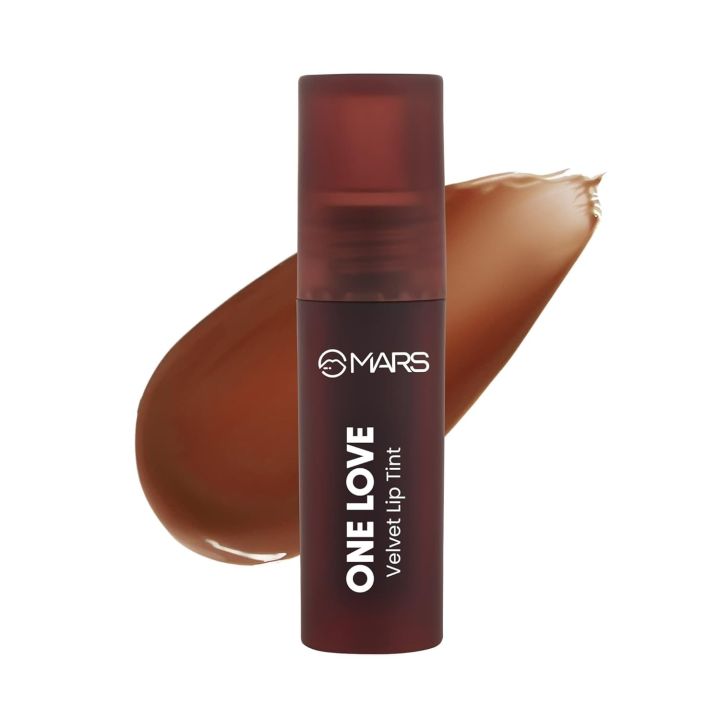 MARS Love Track Velvet Lip Tint (2.8ml) | Velvet Matte Finish | Non-Sticky & Lightweight | Highly Pigmented | Comfortable Wear | 6 Flattering Shades