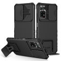 Vantime for Xiaomi Redmi Note 11 Pro 4G 5G Case Slide Camera Cover Kickstand Hard Shockproof Armor Casing. 