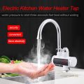 Electric Water Heater Faucet Instant Hot Water Faucet Heater Tap Indicator /  LCD Display 220v 3000w 30-60c. 