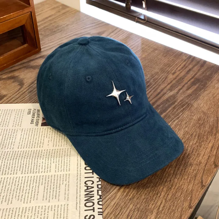 Unisex%20Star%20Denim%20Cap%20Fashion%20Y2k%20Metal%20Pattern%20Baseball%20Cap%20Adjustable%20Peaked%20Cap%20for%20Outdoor%20Travel%20Sun%20Protection%20All%20Ages%20Streetwear%20-%20Image%208