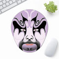 New specials Peking Opera Mask Ergonomic Mouse Pad Wrist Rest Non-Slip Rubber Desk Mat Pad Under Hand Office Mouse Carpet Wristband Jessica. 