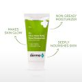 The Derma Co 5% Cica-Glow Daily Face Moisturizer with Alpha Arbutin & Tranexamic Acid for Glowing Skin - 50 g. 