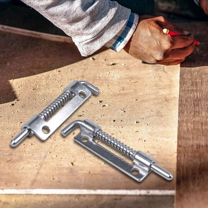 Hardware%20Spring%20Loaded%20Metal%20Security%20Barrel%20Bolt%20Latch%203.5"%20Long%20Silver%20Tone%20-%20Image%204