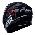 KPI Monster Full Face Helmet | KPI Multicolor Thermoplastic Full Helmet | Protective Wear For Riders | Multicolor Full Face Helmet. 
