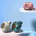 Durable 5 Adjustable Speed Clip-On Waist Fan Mute Strong Wind Portable Cooling Clip Fan Silent Operation Rotatable Handheld Air Cooler Construction Site. 
