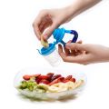 Mumlove Baby Food Feeder Pacifier - 3 Pack with Fruit Teethers, Silicone Bottle Spoon, and Silicone Spoon for Teething and Feeding. 