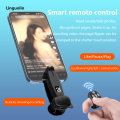Linguolin 2025 E-Reader Controller Bluetooth-Compatible 5.3 Camera Shutter Smart Phone Auto Clicker Ring for TikTok for Android IPhone Tablets. 