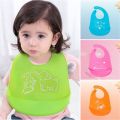 Silicone Washable Newborn Dining Scarf Baby Bib with Food Catcher for Feeding. 