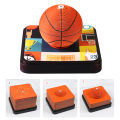 2026 Desk Calendar Basketball Football Sculpture 3D Tear-away Calendar Paper Carving Art Memo Pad Gift Home Desktop Decoration 7DD. 