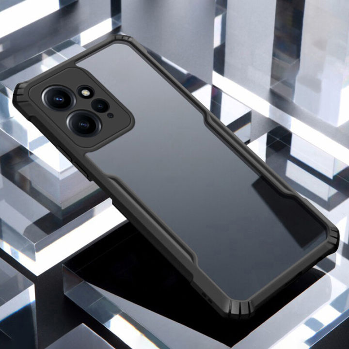 For%20Redmi%20Note%2012%204G%20Case%20-%20Air%20Cushion%20Hard%20Crystal%20Transparent%20Clear%20Back%20Phone%20Cover%20-%20Image%205