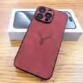 one11 14 13iPhone Deluxe Retra PU Leather Phone Case for 16 15 12 11 Pro Max iPhiPhone12 11Pro 12Pro Buckskin Full Back Case. 