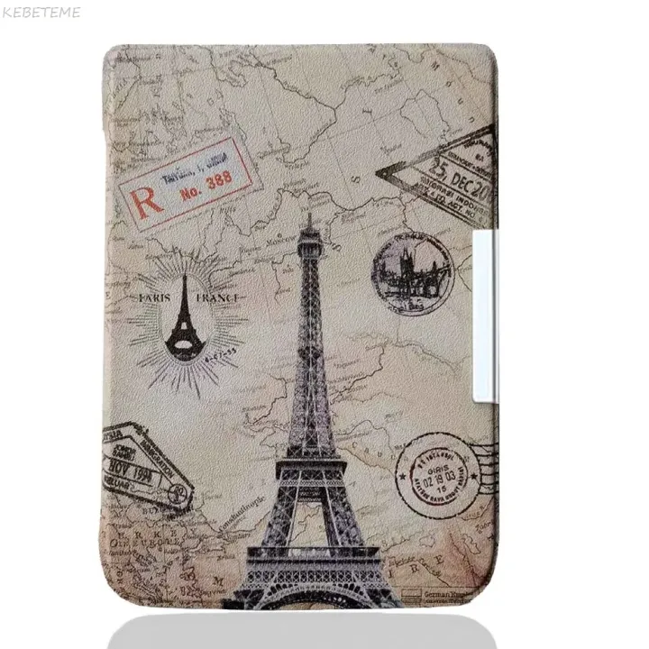 KEBETEME%20Pocketbook%20633/606/628%20Color%20Basic%204%20Touch%20Lux%205%20Ereader%20Ebook%20Cover%20Case%20+%20Protector%20Screen%20Film%20+Stylus%20Pen%20-%20Image%207