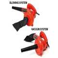 2 In 1  Portable Electric Air Blower Vacuum | 2 In 1 Blower + Aspirator Electric Air Blower | Electric Blower With Dust Pouch. 