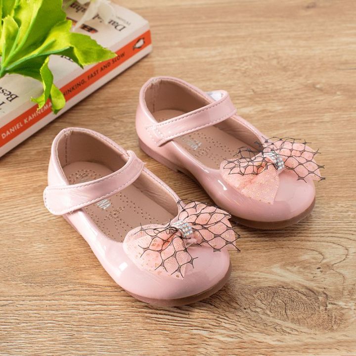 Baby%20Girl%20Bowknot%20Design%20Pink%20Mary%20Jane%20Flat%20Sandals%20-%20Image%202