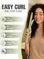 VGR V-565 Professional Electric Hair Curling Wand – Fast Heating 19mm Ceramic Curler with 220°C Maximum Heat Setting, Precision Temperature Control, Heat Settings. 