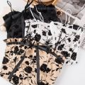 Strapless camisoles women sexy hot summer Rose prints crop top. 