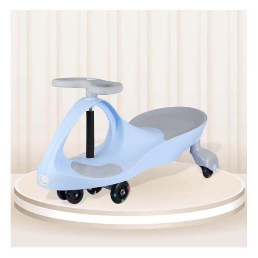 R for Rabbit Iya Iya Ace Swing Car for kids- Non-Sliped Paddel, PU LED Wheels, Up to 50 Kgs Capacity (3yrs+), SCIIAB3 / SCIIAG3 / SCIIAP3