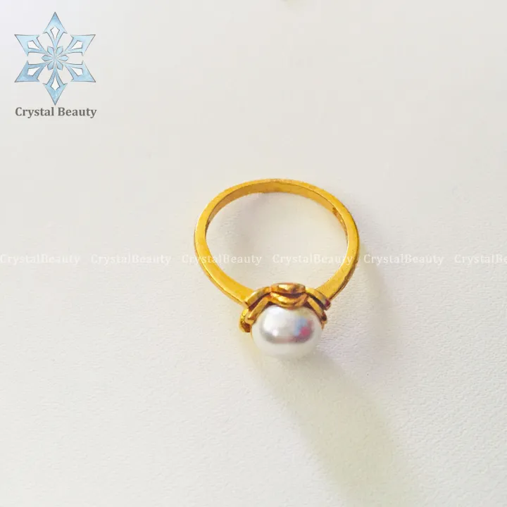 Gold%20Plated%20Panchadhatu%20White%20Pearl%20Jewellery%20Set%20With%202%20Earrings,%201%20Ring%20And%20Necklace%20For%20Women%20-%20Image%204