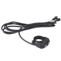NAMUNY 2X Single Dual Switch+Hazard Warning Switch/Indicator for Electric Scooter Bicycle Tricycle Atv EV DIY Conversion. 
