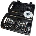 York 30kg Chrome Dumbbell Set. 