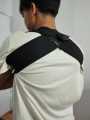 Molded compression vest comfortable and elastic fabric relieve stress shoulder opening and chest straightening. 
