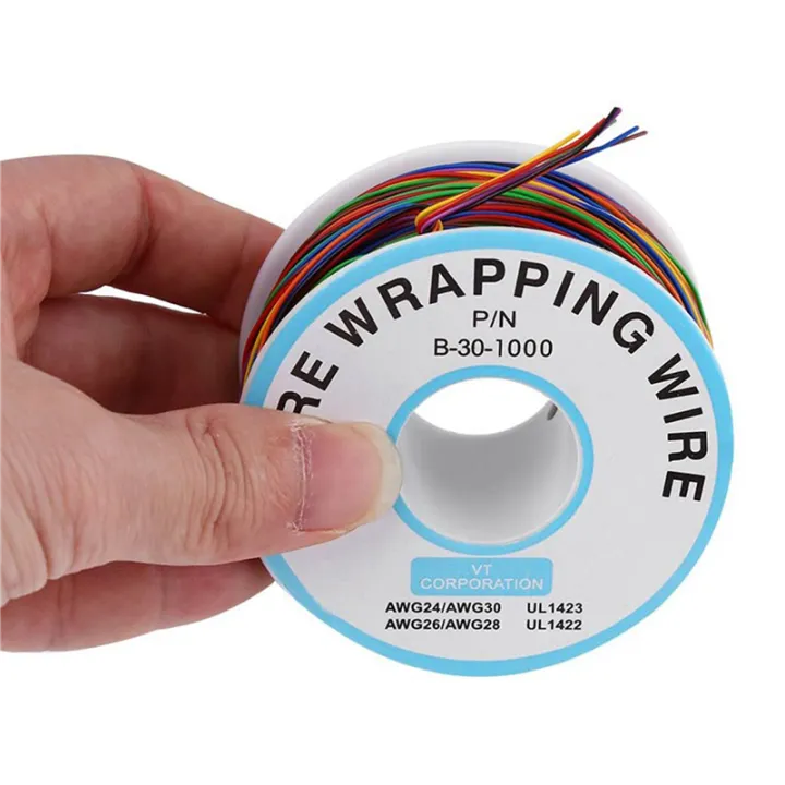 2X%20Tin%20Plated%20Copper%20Wire,8-Wire%20Colored%20Insulation%20Test%20Cable%20P%20B-30-1000%20250M%2030AWG%20Tinned%20Copper%20Solid%20Cable%20-%20Image%205