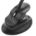 fasdaga 2X Portable Mini Clip Stroller Fan,3 Speeds Settings,Flexible Bendable USB Rechargeable Quiet Desk Fan, Navy Blue. 