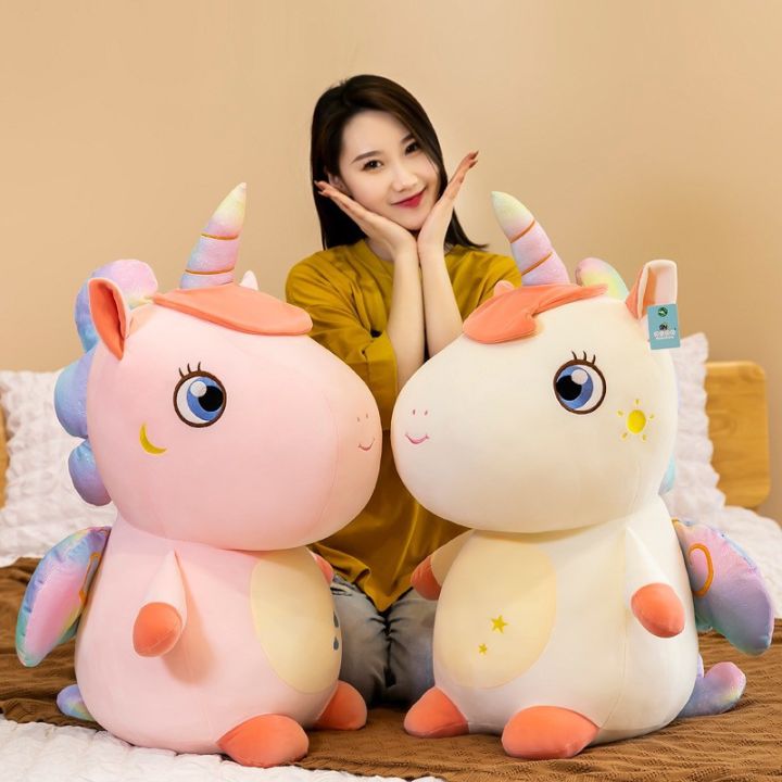 Unicorn%20Doll%20Plush%20Toy%20Children's%20Rag%20Doll%20Pillow%20Comfort%20Doll%20-%20Image%202