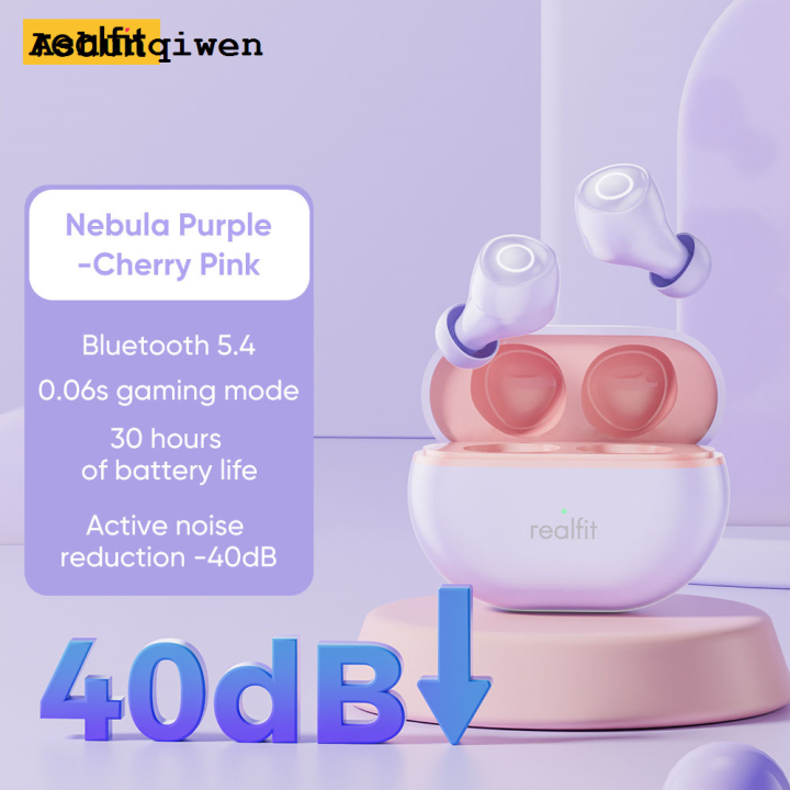 Ashunqiwen%20Realfit%20F4%20Bluetooth%20Earphone%20AI%20Noise%20Cancelg%20ANC%20-40dB%20Ultradeep%20Bass%20Youthful%20Colors%20Mic%20Control%20Lightweight%20Ergonomic%20Design%20Low%20Latency%20-%20Image%209