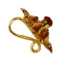 Golden/Red Star Shaped Fuli Nose Jewellery For Women. 