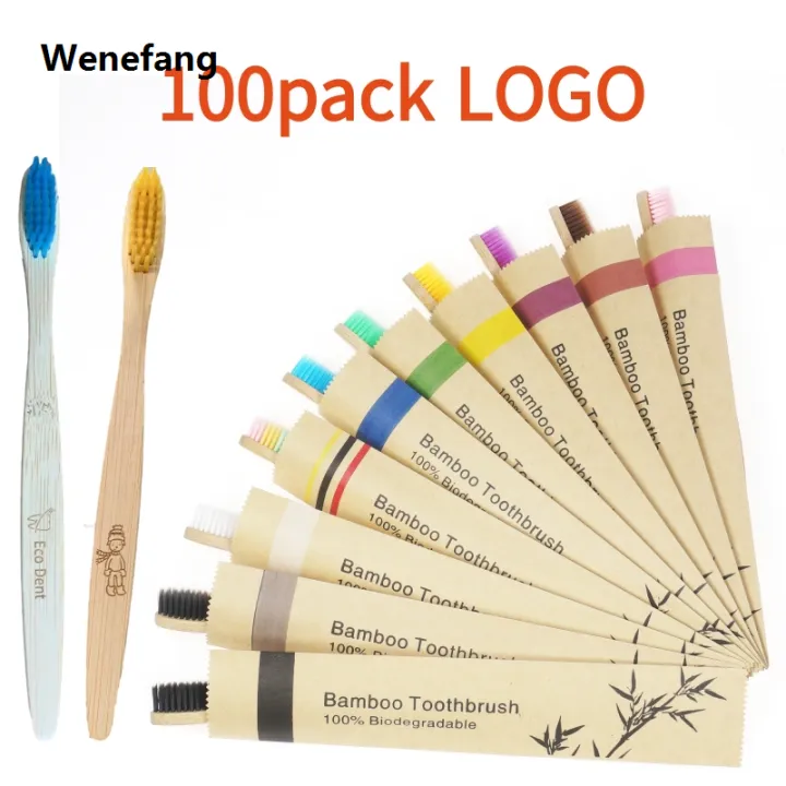 Wenefang%20100Pcs%20Children%20Bamboo%20Toothbrushes%20Soft%20Bristles%20Eco%20Friendly%20Biodegradable%20Wooden%20Child%20Toothbrush%20Laser%20Logo%20-%20Image%202