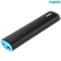 Rapoo Power Bank P100- 10400mah (Black). 