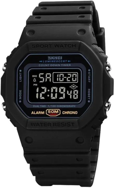 SKMEI%201628%20Multifunctional%20Digital%20Sport%20Watch%20Men%202%20Time%20Count%20Down%20Mens%20Wristwatches%20-%20%20Black%20-%20Image%202