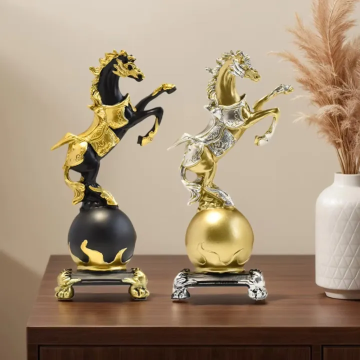 New%20Resin%20Feng%20Shui%20Lucky%20Horse%20Statue%20Good%20Luck%20Small%20Office%20Ornaments%20Attract%20Wealth%20Horse%20Sculpture%20Living%20Room%20-%20Image%205