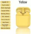 Bizzy Inpods i12 Airpods with Super Sound High Quality Touch Sensors True Stereo Headphones with Built in Mic 10m Transmission Bluetooth Wireless Earbuds. 