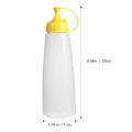 300ML Plastic Squeeze Squirts Reusable Sauce Bottle. 