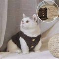 Fashion Soft Cozy Cat Clothes Fleece Winter Warm Sweatshirt Costume Sweater Pet Cat. 