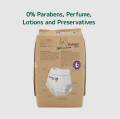 Bambo Nature Baby Diapers Size 6 XXL (15+ kg) – 18 pcs (Pack of 5)  Pants Style | Eco-Friendly, Soft & Sensitive Skin Safe Diapers. 