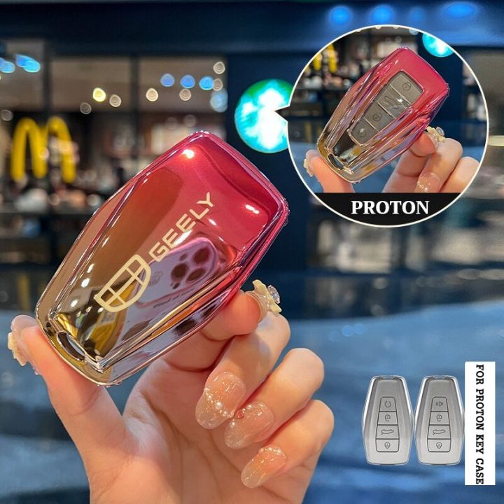 TPU%20Car%20key%20Proton%20car%20smart%20key%20case%20key%20case%20for%20S70/X50/X90%20Key%20Case%20Keyless%20Smart%20Entry%20key%20Proton%20Cover%20kunci%20Keychain%20%20key%20cover%20-%20Image%203